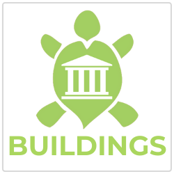 Buildings turtle icon