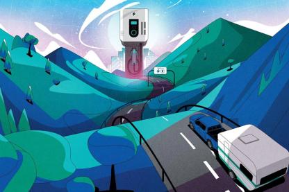 EV power graphic