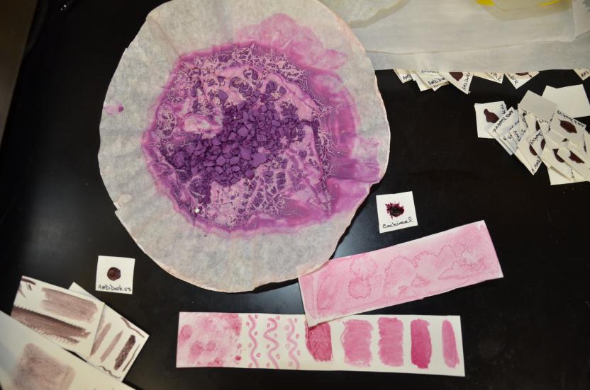 paint pigment pink