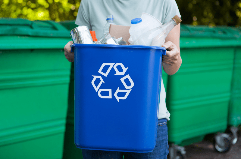 Recycling bin Drop Off