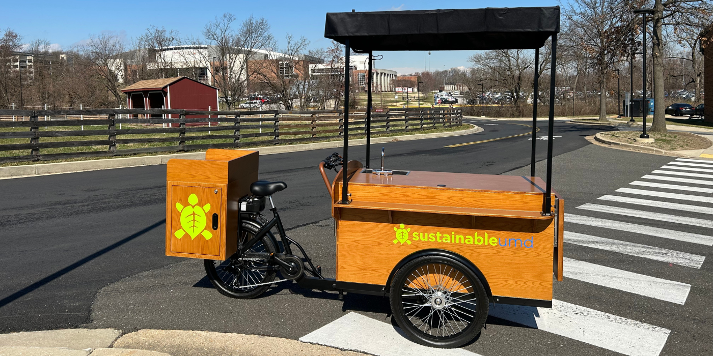 Photo of Outreach Bike on the road