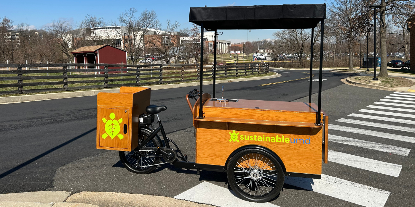 Photo of Outreach Bike on the road 