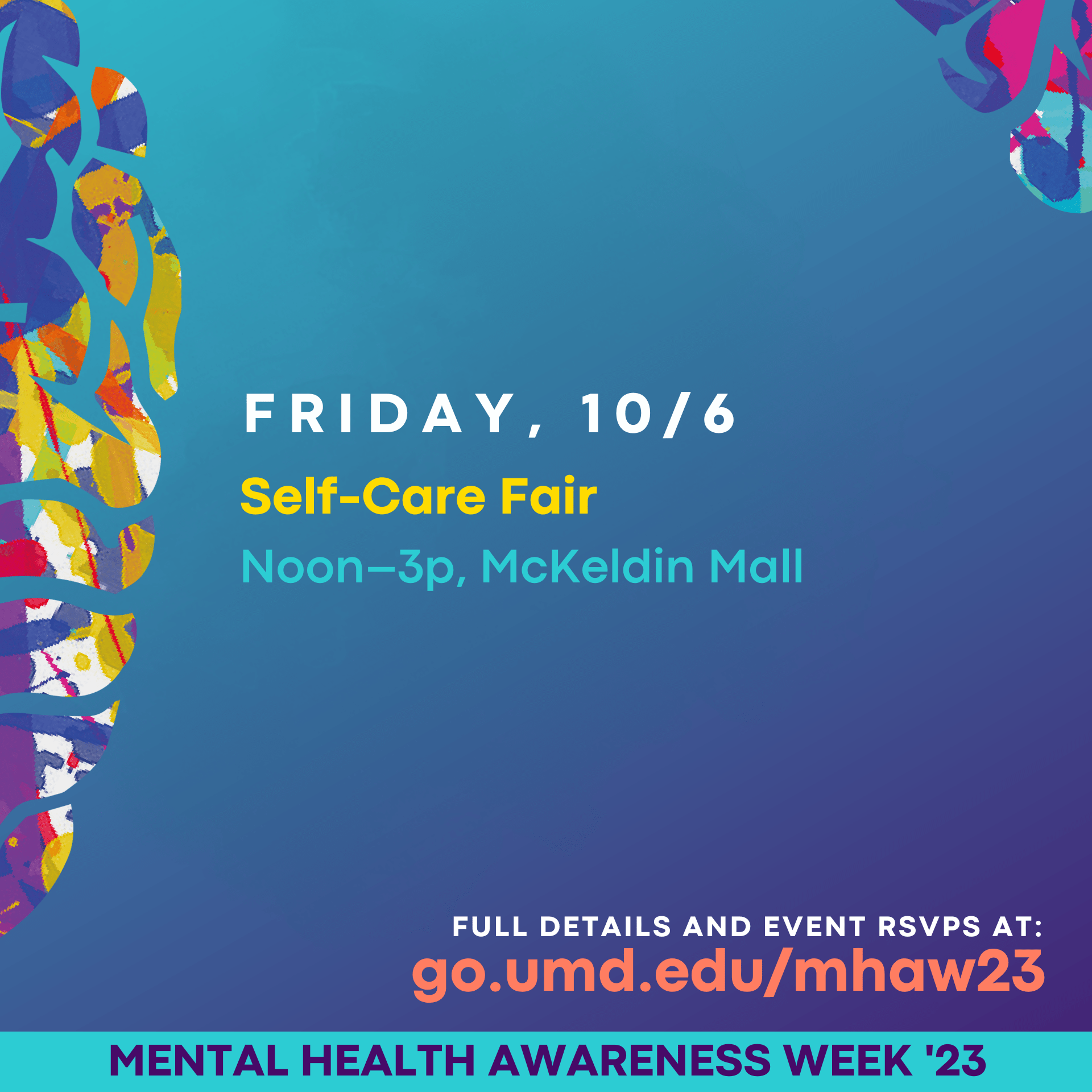 Self-Care Fair Promo