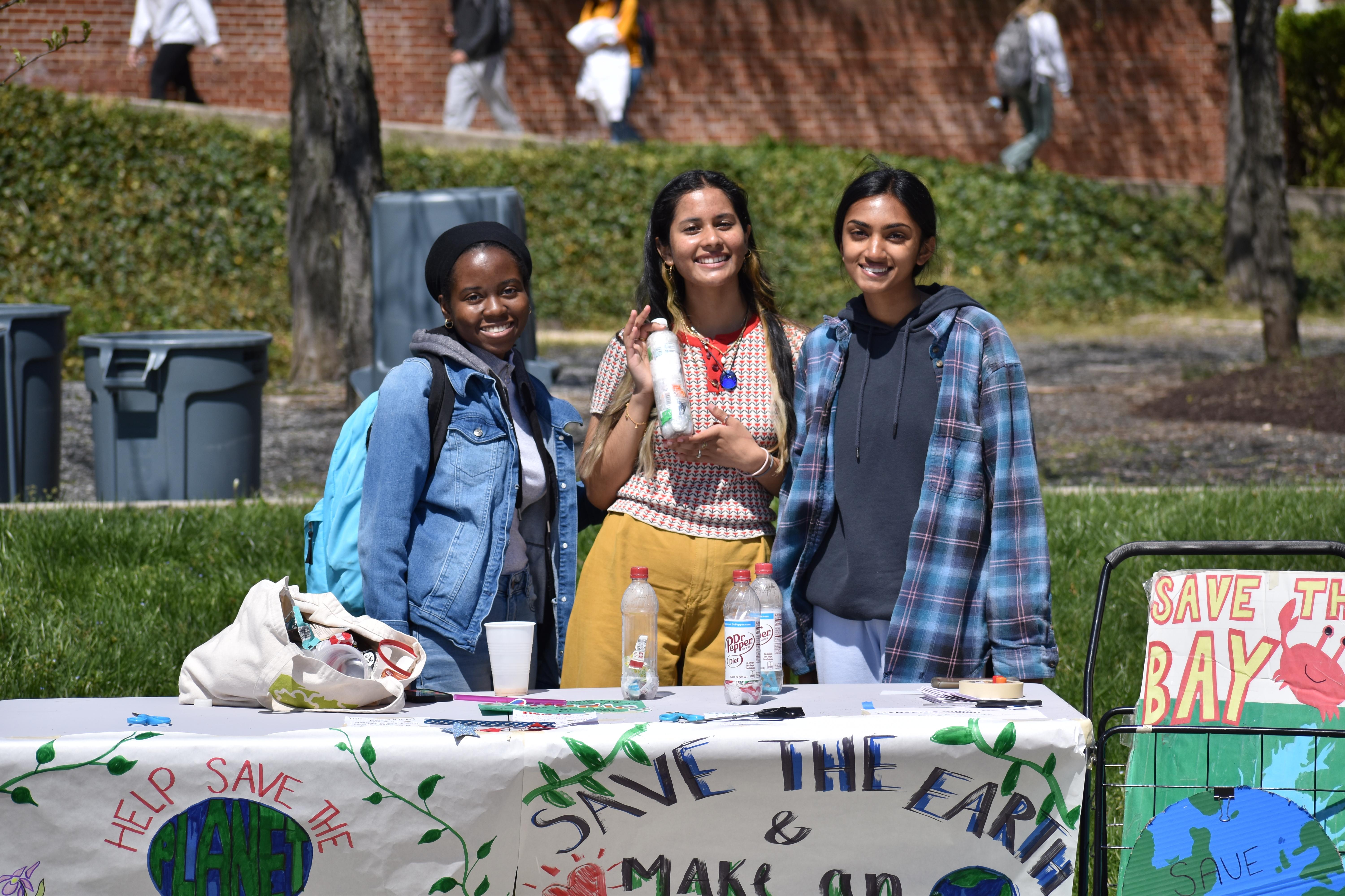 Students tabling 