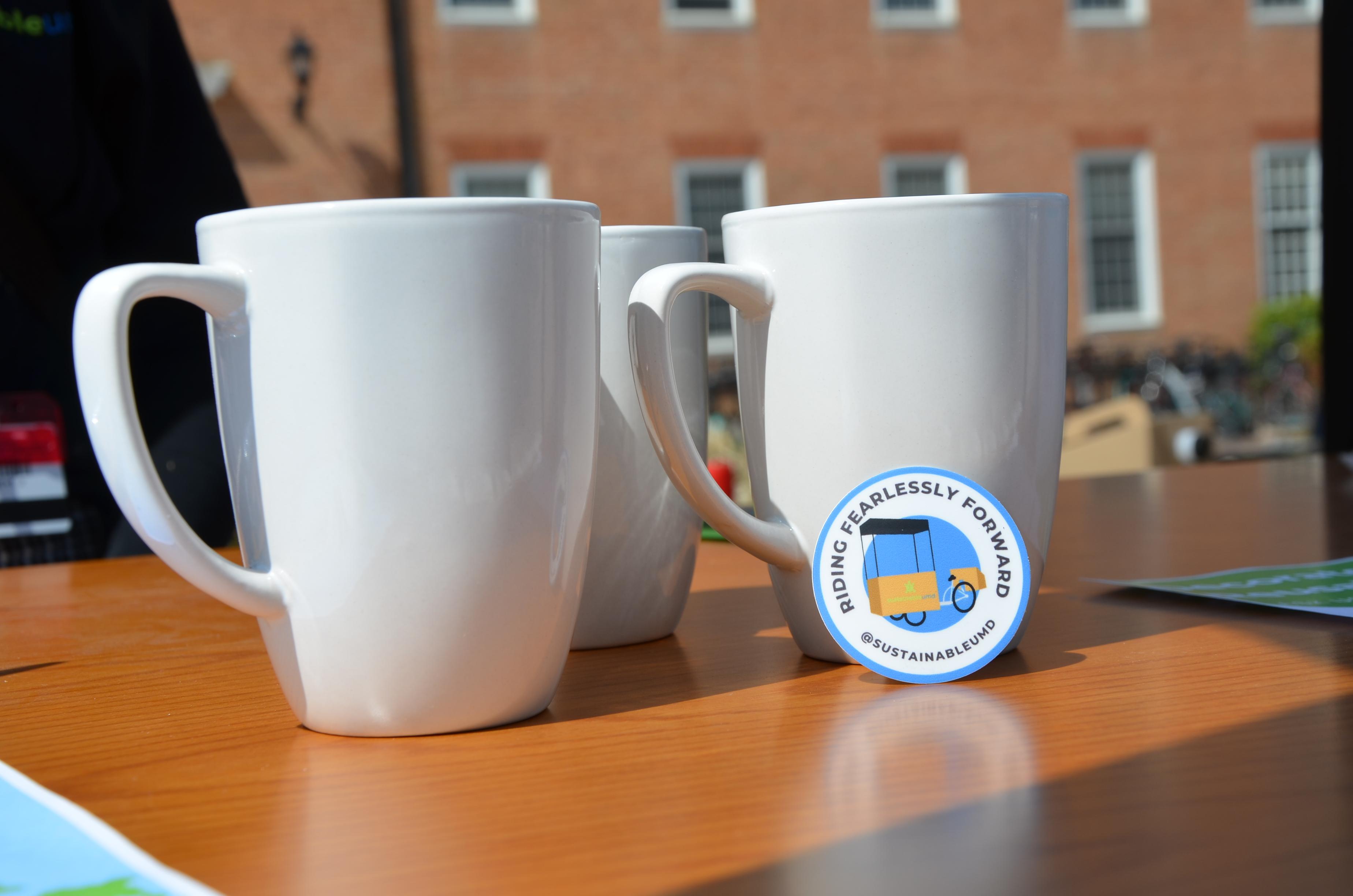 Coffee Cups at the Farmer's Market