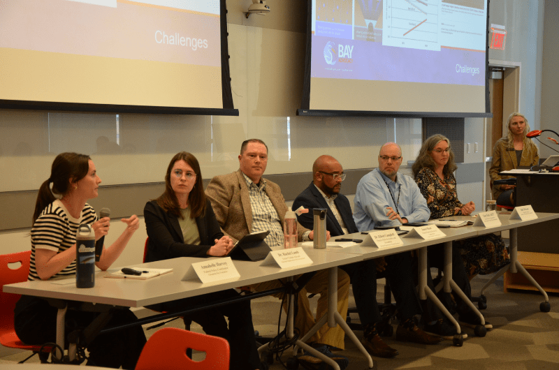 Photo of panelists during Sustainability Across the Curriculum Workshop
