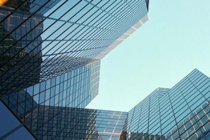 skyscrapers from below